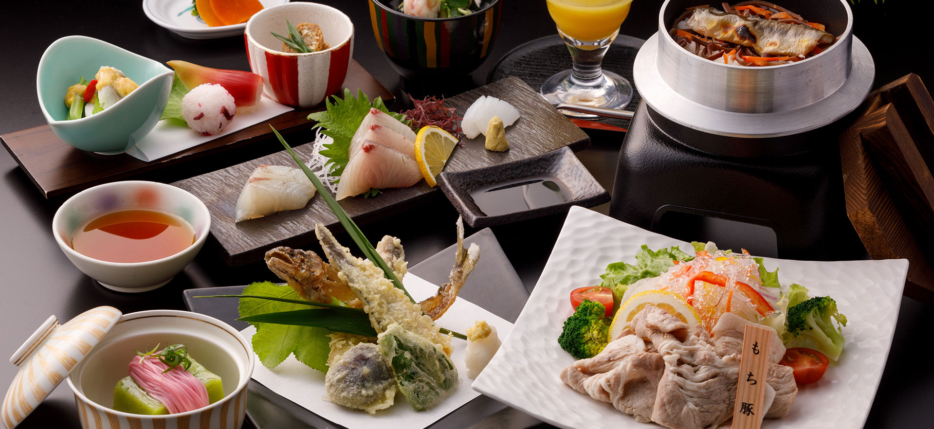 大分の食材や季節の旬食材を季節の旬食材を