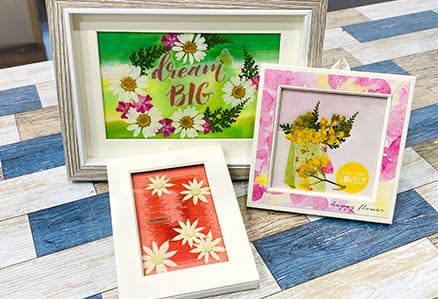 花花花fei（押し花作り）