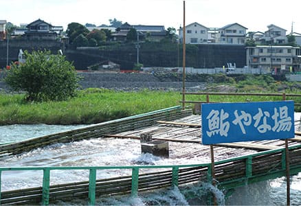 日田鮎やな場