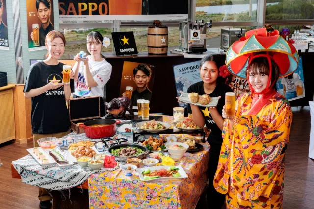 大好評につき9月も開催決定！「北海道×沖縄 B級グルメ　ビアホール
